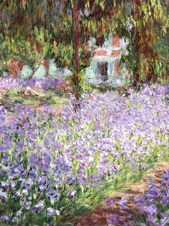 The Artist's Garden at Giverny,1900